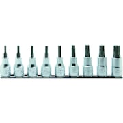 KO-KEN Bit Socket set TORXPLUS 20IP-60IP 250mm 9 pieces 1/2 Sq. Drive RS4025/9-IP